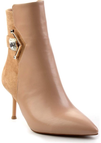 Nude Süet Kadın Bot & Bootie K02209029002 fiyatları