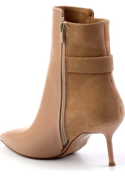 Nude Süet Kadın Bot & Bootie K02209029002 modelleri