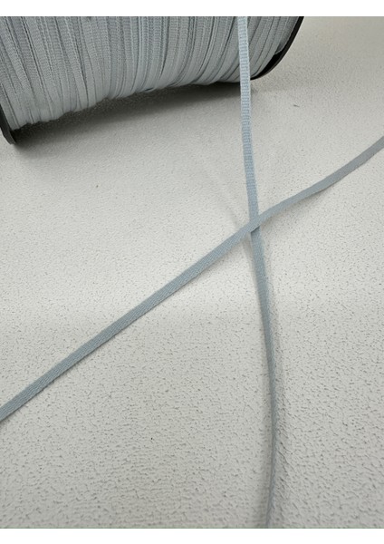 4 mm Askılık Grogren Şerit (5 Metre - Açık Mavi)