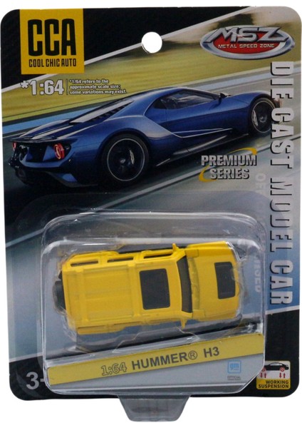 Hummer H3 Metal Araba Modeli 7cm (Yurt Dışından)