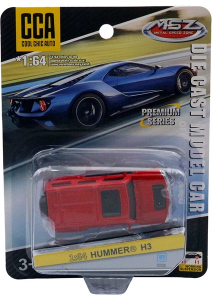 Hummer H3 Metal Araba Modeli 7cm (Yurt Dışından)