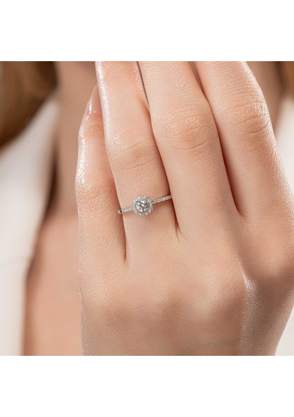 0,30 Karat Tektaş Pırlanta Yüzük - PR01134 indirimleri