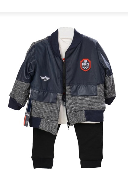 Kışlık Üçlü Erkek Bebek Takımı,set Takım,özel Gün,doğum Günü fırsatları