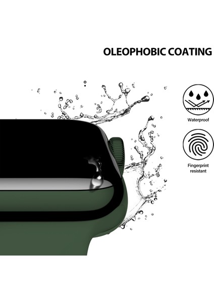 Apple Watch Seri 10/9/8/7/6/5/4/3/2/1/se Uyumlu Polymer Nano Ppm Ekran Koruyucu modelleri