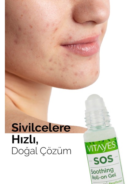 Akne Sivilce Siyah Nokta Cilt Problemlerini Onarıcı Doğal Çay Ağacı Özlü Serum 2'li Avantajlı Set