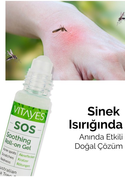 Akne Sivilce Siyah Nokta Cilt Problemlerini Onarıcı Doğal Çay Ağacı Özlü Serum 2'li Avantajlı Set