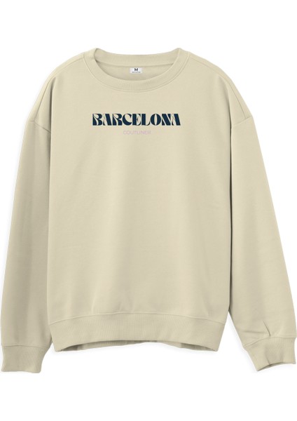 Basic Barcelona Regular Sweatshirt