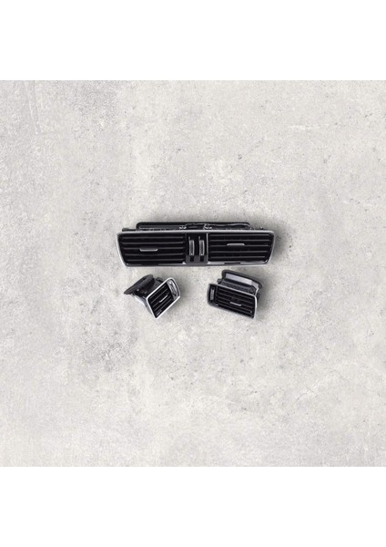 Torpido Havalandırma Izgarası ( Set ) ( Sağ+Sol+Orta )-Passat -11-15-Cc-12-17-Passat Cc-9-12-(-Içi-Oem-Logo-Silinmiş-)