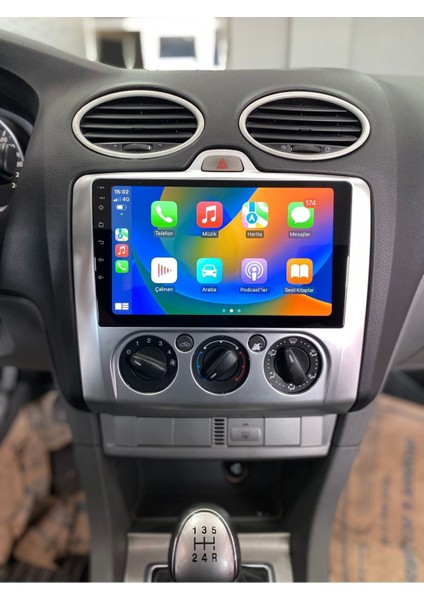 FORD FOCUS 2 2005-11 UYUMLU ANDROID MULTİMEDYA 2/32 KABLOSUZ CARPLAY GERİ GÖRÜŞ KAMERALI