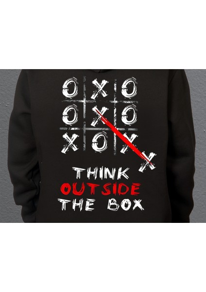 Xox Kalıpların Dışına Çık Sweatshirt Unisex Kapüşonlu Hoodie modelleri