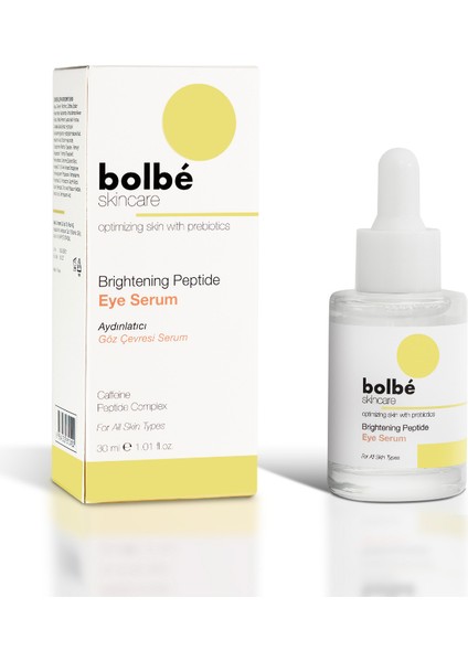 Bolbe Skincare Brightening Peptide Eye Serum - 30 ml