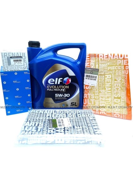 Megane 3 1.5 Dci E5 Komple Bakım Seti Triger Devirdaim Filtre Yağ Uyumlu fiyatları