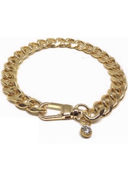 Köpek Gourmet Ince Kolye Gold Medium 45 cm