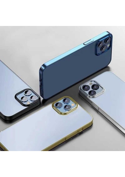 Apple iPhone 13 Kılıf Zore Pixel Kapak-Gold