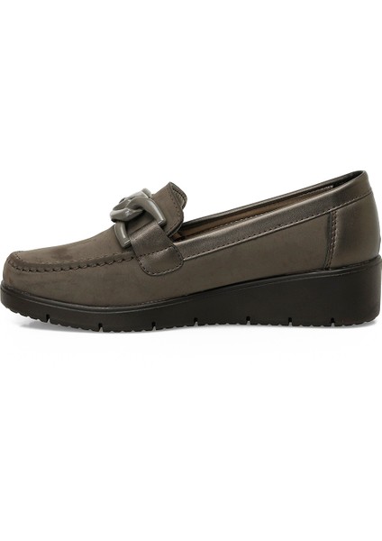 166552.NZ4PR Haki Kadın Loafer