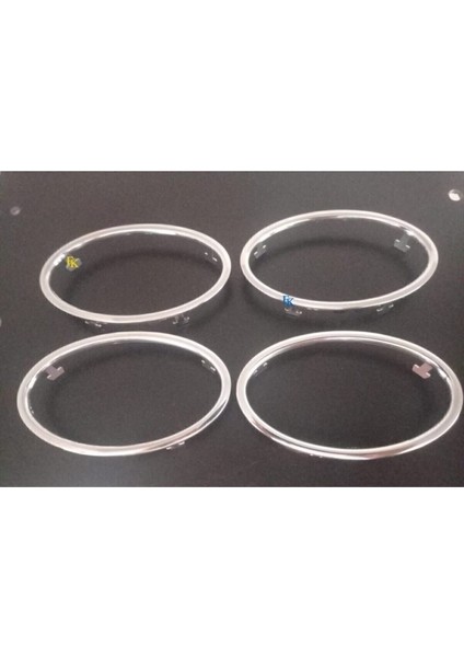 Focus Kalorifer Üfleyici Izgara Çerçevesi Takımı Krom Parlak 4 Adet