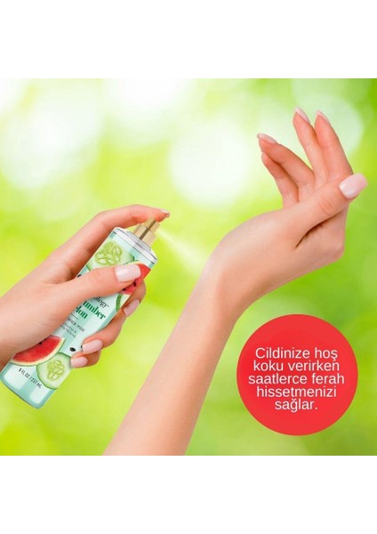 Cucumber Melon Fragrance Misk Kadın Vücut Spreyi