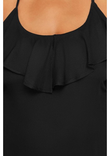 Moda Rahat Plaj Günlük Shally Dokuma V Yaka Askılı Kol Basic Maxi Boy Büyük Beden Elbise indirimleri