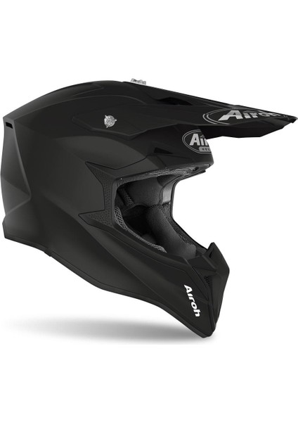 Aıroh Wraaap Color Black Matt Kask