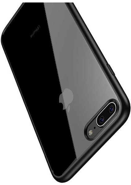 Apple iPhone 7 Plus Kılıf Zore Hom Silikon-Lacivert