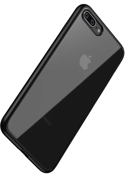 Apple iPhone 7 Plus Kılıf Zore Hom Silikon-Lacivert