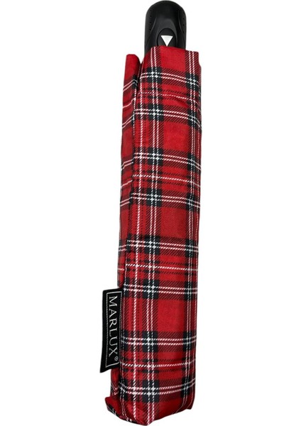 Kırmızı Ekose Desenli Otomatik Kdın Şemsiye 709851 modelleri