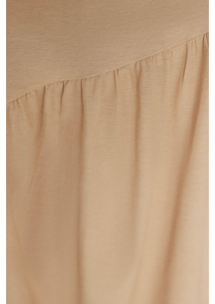 Moda Regular Casual Günlük Terrycotton Dokuma Bisiklet Yaka Uzun Kol A-Line Maxi Boy Tesettür Elbise fırsatları