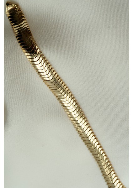 14 Ayar Altın Kalın Italyan Bileklik fırsatları