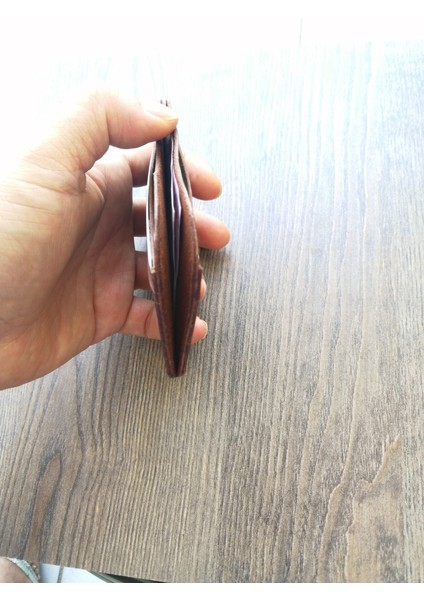 Deri Kartlık Minimal El Yapımı Şık Tasarım Deri Kartlık MK47 modelleri