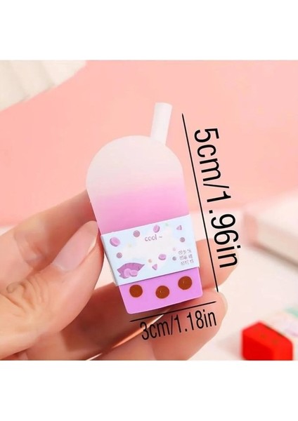 Bubble Tea Renkli Silgi - 4 Adet fırsatları
