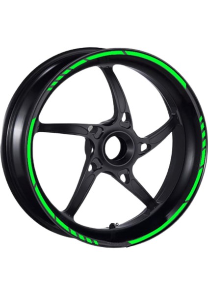 Florasan Yeşil Kesik 1 Set Jant Şeridi fiyatları