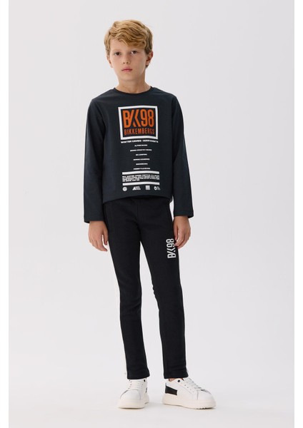 Bg Store Erkek Çocuk Antrasit Eşofman Altı