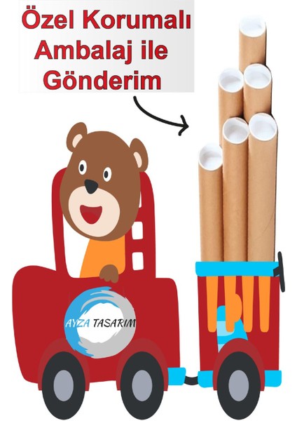 Sevimli Ayıcık Gökyüzünde Çocuk Odası Sticker Seti Duvar Sticker Etiket fiyatları