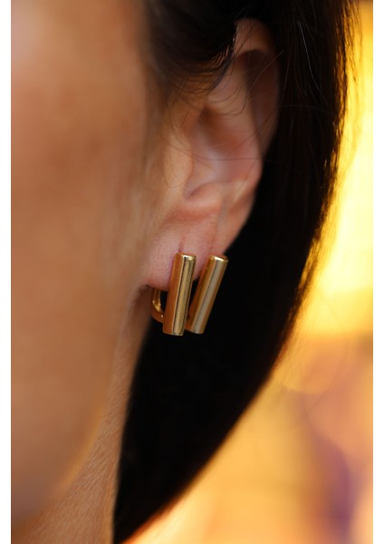 14 Ayar Altın Rulo Küpe fiyatları