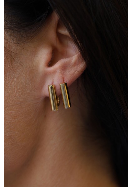 14 Ayar Altın Rulo Küpe fırsatları