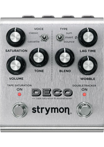 Deco V2 Tape Saturation and Doubletracker Pedal