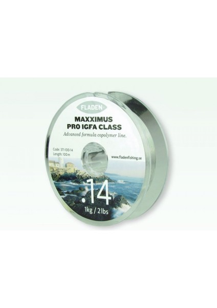 0,33 Maxxımus Pro Igfa 100M, Yekpare, Gri-8 kg Misina