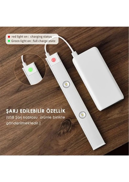 Hareket Sensörlü Şarjlı LED Lamba fiyatları