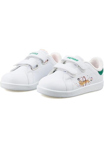 By23 206 Beyaz Yeşil Fosfor Turuncu Çocuk Günlük Ayakkabı By23-206-Beyaz-Yesıl-Fosfor-Turuncu Beyaz fırsatları
