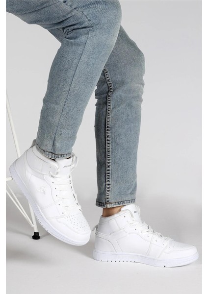 Orthopedix 1840 Anatomik Erkek Bağcıklı Yüksek Bilekli Sneaker Spor Ayakkabı modelleri