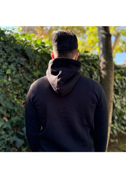 Erkek Logo Baskılı Kapüşonlu Sweatshirt - Circle fiyatları