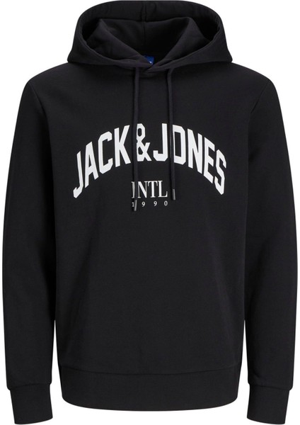 Erkek Logo Baskılı Kapüşonlu Sweatshirt - Circle modelleri