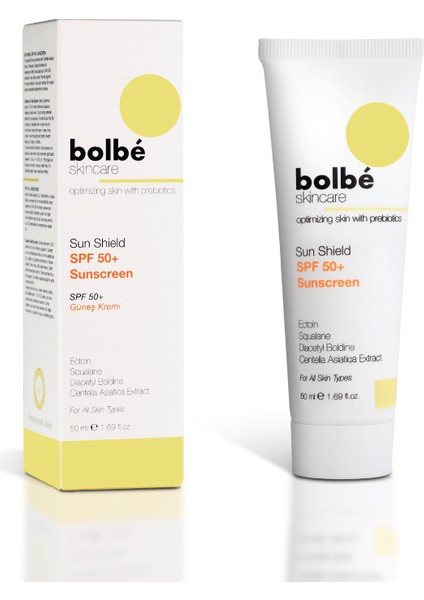 Bolbe Skincare Sun Shield 50 Spf+ Sunscreen - 50 ml