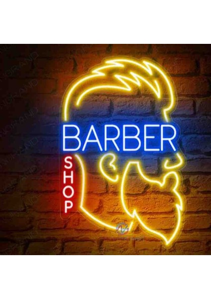 Neon Led Işıklı Kuaför, Berber fiyatları