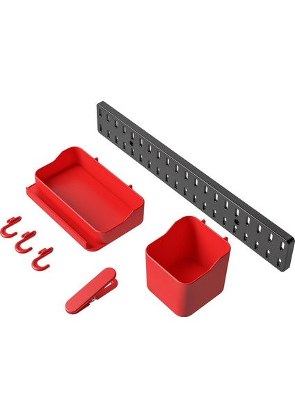 Çok Amaçlı Pano Organizatör Set 2 ( 6 cm x 40 cm ) Siyah - Kırmızı fiyatları