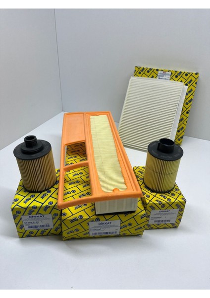 Filtre Bakım Kiti Doblo 1.3 Mtj-51775324E-55197218E+77362340E-46723331E