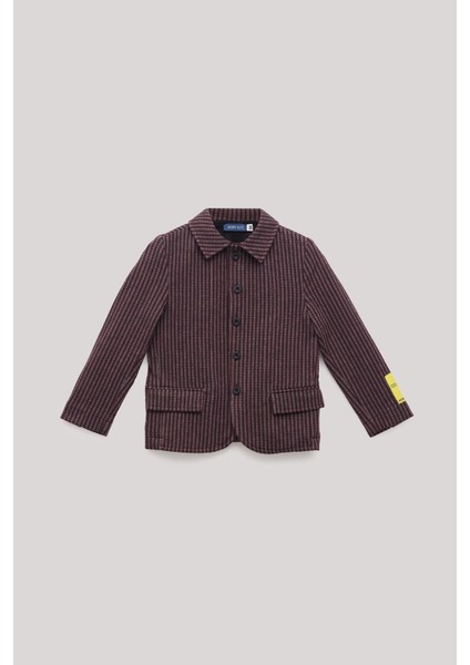 Bg Store Erkek Çocuk Çizgili Ceket