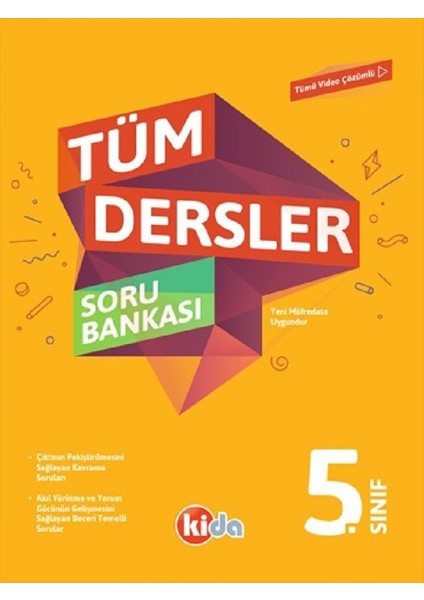 Kida Yayıncılık 5. Sınıf Tüm Dersler Soru Bankası