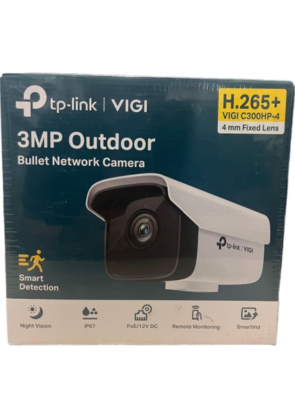 Vıgı C300HP-4 3 Mp Bullet Network Ip Kamera