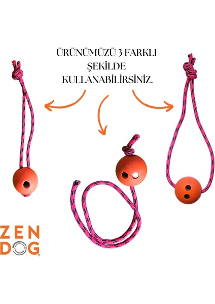 Zendog Eğitim Için Köpek Oyuncağı (Turuncu)